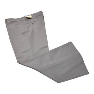 Kassfy Sportswear Men's Polyester Vintage flair pants 38X29 Gray 70s Vibe